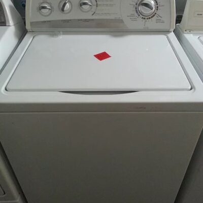 White Whirlpool Washer