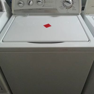 White Whirlpool Washer