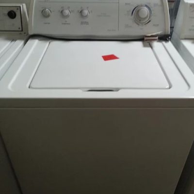 White Whirlpool Washer