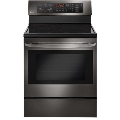 Lg 6.3 cu. ft Electric Oven Range with True Convection and Easy Clean